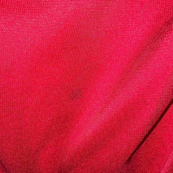 Ruby Rox Red Layered Mesh Dress. - Picture 13 of 16